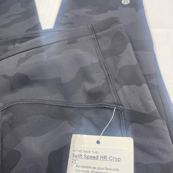 NWT Lululemon Swift Speed Crop HR 21” - Picture 7 of 13
